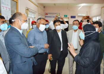 Div Com (K) inspects Covid-19 Wellness Centres at Bla, takes stock of mitigation measures