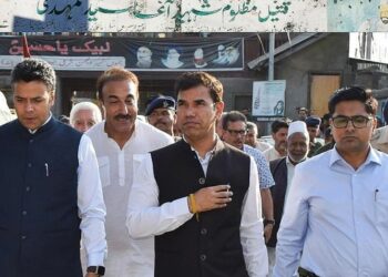Div Com-(K) visits Zadibal & Hasanabad, takes stock of Muharram-ul-Haram arrangements   