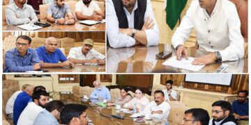 Div Com Kashmir chairs meeting to address Potable Water Issues of Railway authorities
