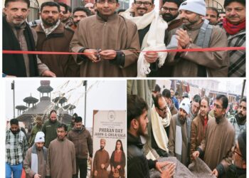 Div Com-(K) Inaugurates Pheran Day, Jashn-e-Chilai-Kalan at Kashmir Haat