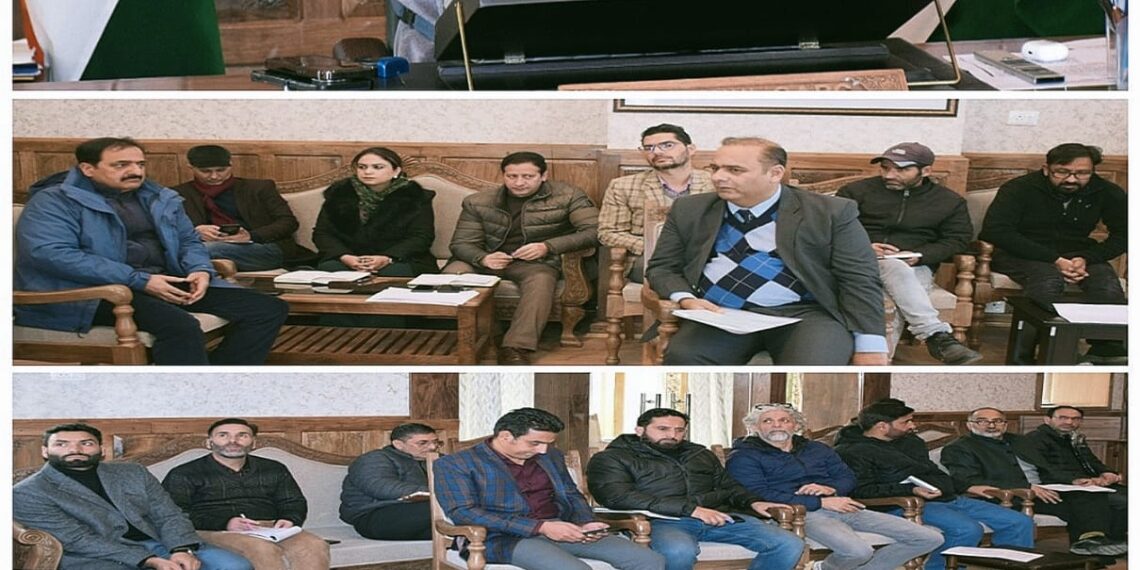 Div Com Kashmir reviews ATR on handing over of Hotel Centaur