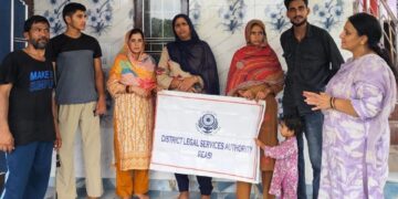 DLSA Reasi conducts awareness programmes on Child Helpline 1098, mediation and legal aid clinics