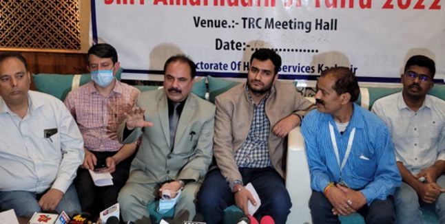 Health facilities upgrade for this years’ Amarnath Yatra, all arrangements finalized: Director
