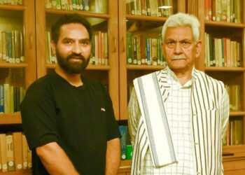 Doda MLA, Parliamentary Committee Meet LG in Srinagar