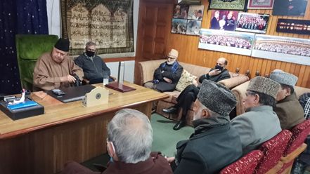 Resilience of party cadres rejected bogus assumptions, narratives in DDC polls: Dr Farooq tells NC leaders’