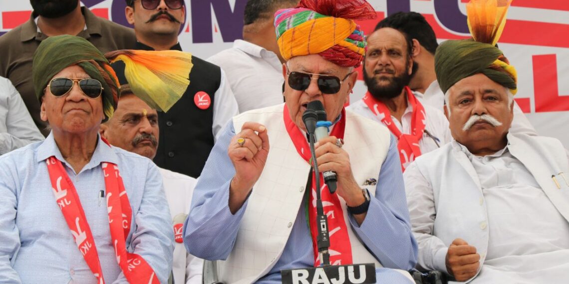 Restoration of statehood crucial for alleviating issues of people of J&K: Dr. Farooq