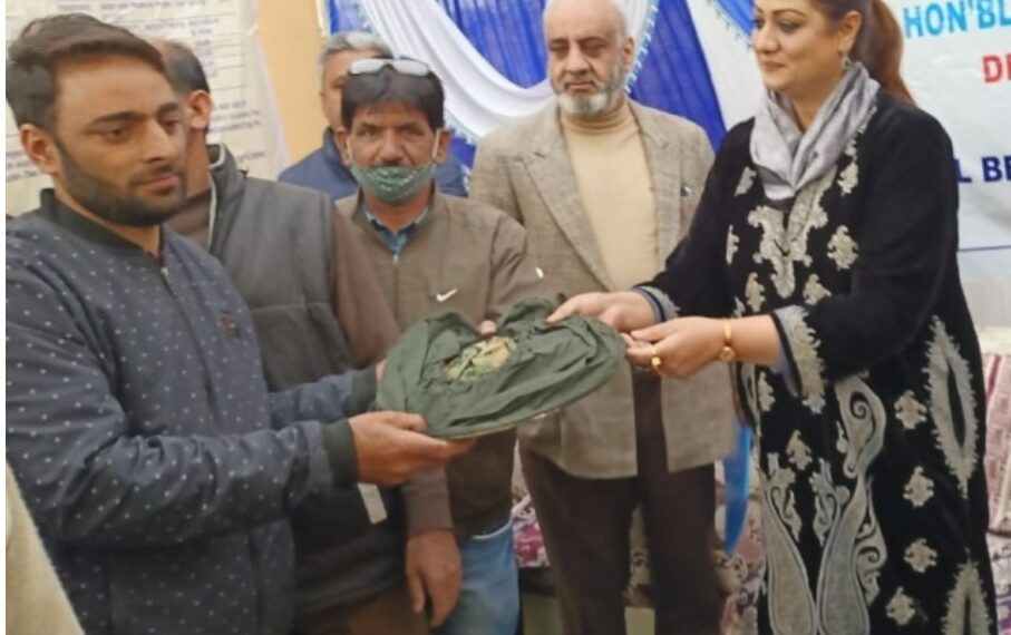 VC KVIB visits Banihal Beekeeping Cluster, reviews ongoing work