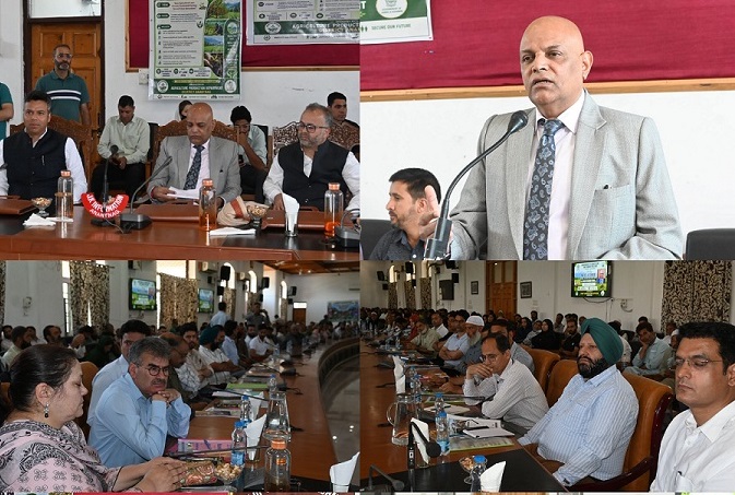 Dr. Ashish Chandra leads Khet Bachao Abhiyaan event in Anantnag, calls for shift to organic, sustainable farming