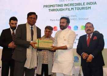 Dr. Jitendra, G Kishan Reddy address side event on ‘Promoting Incredible India through Film Tourism’ on the sidelines of 3rd Tourism Working Group Meeting