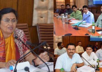 Dr. Rashmi Singh reviews performance, functioning of Mining Deptt
