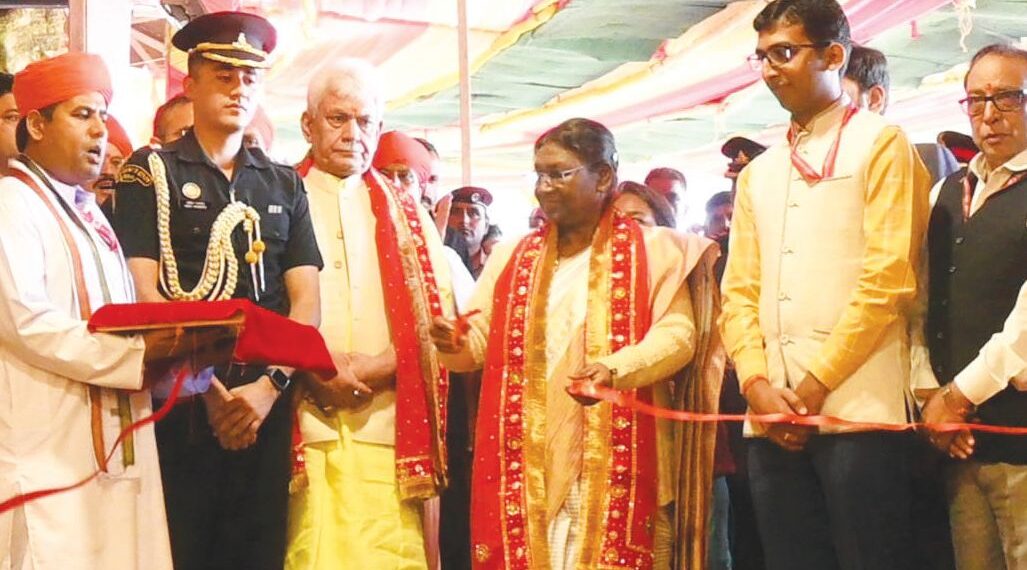 President Murmu visits SMVD Shrine, inaugurates projects for devotees ahead of Navratras