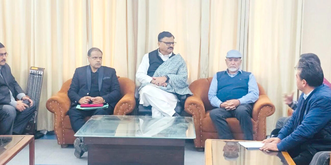 Durga Nagar Welfare Coordination Committee calls on Jal Shakti Minister