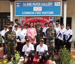 Earth Day: NCC Cadets of GCW Udhampur visit 14 EME Paper Gallery; learn to make paper bags