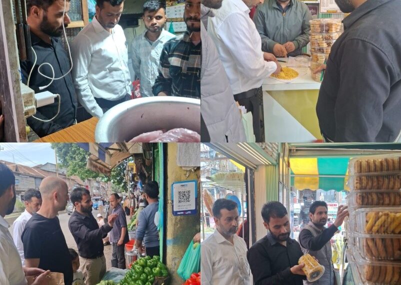 Eidul Adha 2026: Food safety inspections intensified in Anantnag