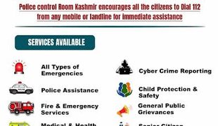ERSS-112 Team Rushes Injured Senior Citizen to Hospital in Srinagar: Police