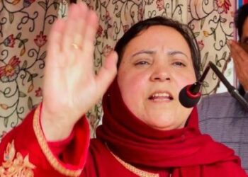 Sakina Masood inspects construction site of GMC Handwara, assesses progress of ongoing works