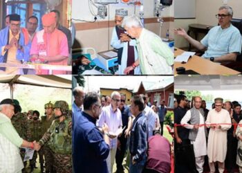 K H Snippets: Weeklong Highlights Of Key Engagements Of LG Sinha, CM Omar