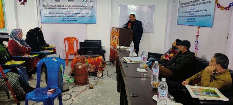 NIESBUD, J&K Bank kick-start 03 Weeks Entrepreneurship Dev Prog at G’bal