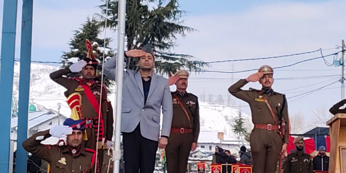 Full Dress Rehearsal for 77th Republic Day Held at DPL Baramulla