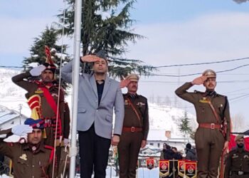 Full Dress Rehearsal for 77th Republic Day Held at DPL Baramulla