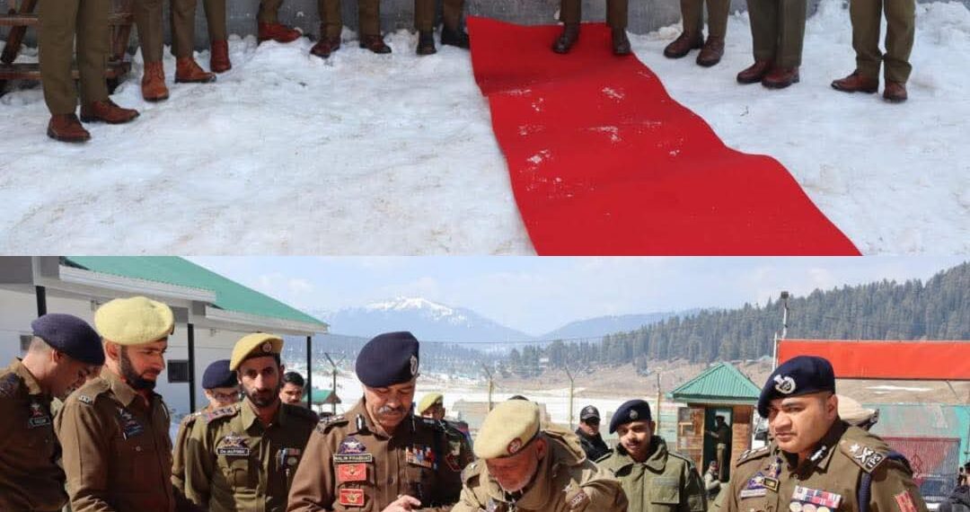 *DGP J&K Inaugurates 3 new buildings at Police Station Gulmarg*
