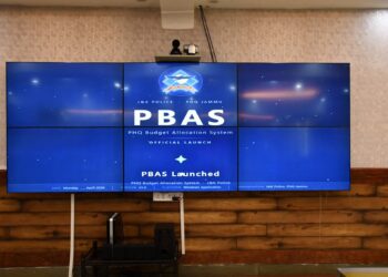 PHQ Budget Allocation Software (PBAS) Inaugurated at PCR Kashmir