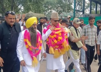 *Er. Ghulam Ali Khatana Expresses Gratitude for Grand Reception by BJP Leaders in Poonch & Rajouri*