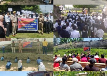 Awareness Activities Intensify Across Sopore under 100-Day Nasha Mukt Jammu & Kashmir Abhiyaan.