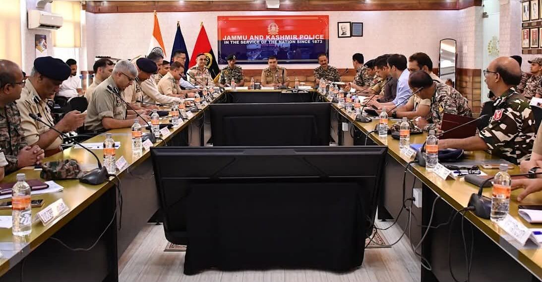 IGP Kashmir chairs security review meeting ahead of SANJY-2026 and other major events