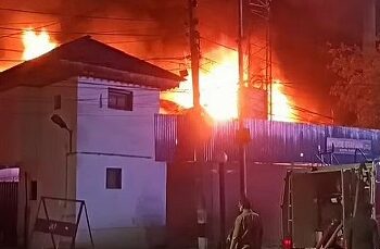 Kothibagh Police station gutted in blaze
