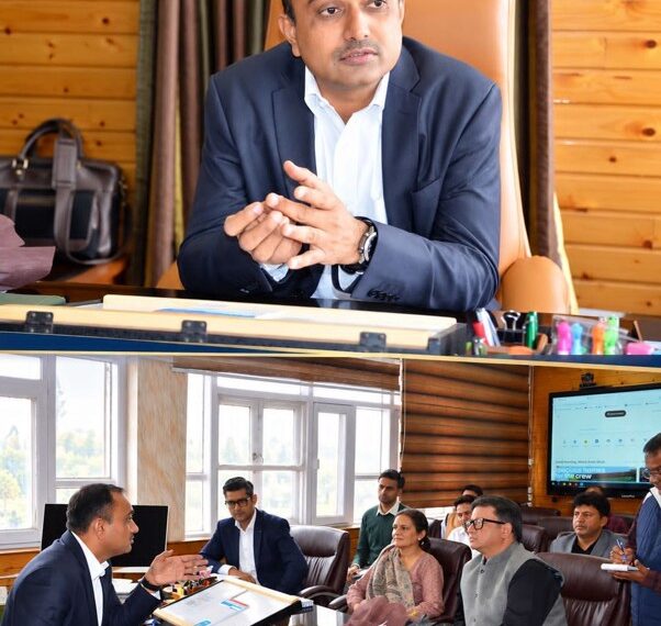Ramesh Kumar Assumes Charge As RDD Secy, Reviews Progress Of Rural Development Schemes