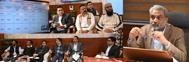 Shaleen Kabra Pushes for Data-Driven Groundwater Management in J&K