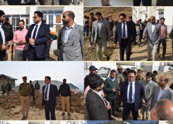 DDC Pulwama visits Transit Accommodation at Lethpora