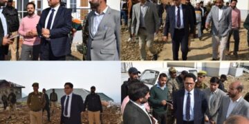 DDC Pulwama visits Transit Accommodation at Lethpora