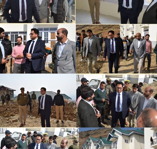 DDC Pulwama visits Transit Accommodation at Lethpora