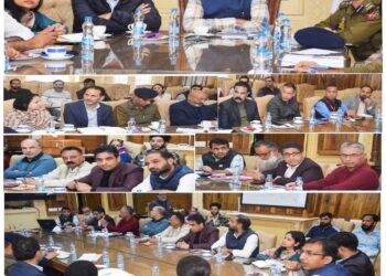 Div Com Kashmir reviews Preparations for J&K UT Foundation Day, Run for Unity on Oct 31