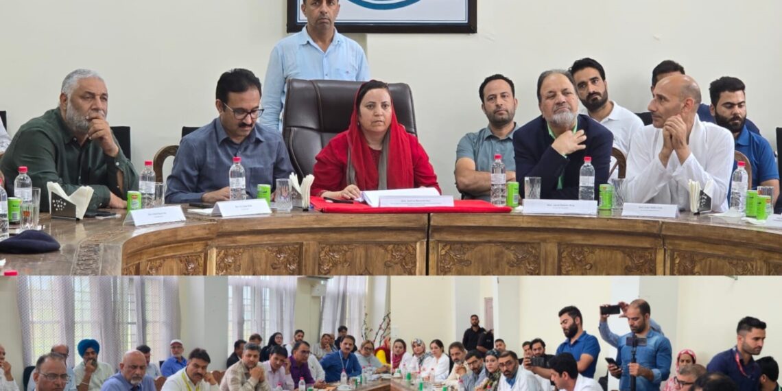 Sakeena Itoo visits GMC B’la, reviews healthcare services, hospital infra