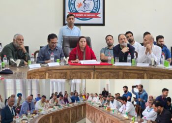 Sakeena Itoo visits GMC B’la, reviews healthcare services, hospital infra
