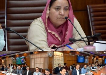 Sakeena Itoo reviews performance, functioning, progress of School, Higher Education Deptts.