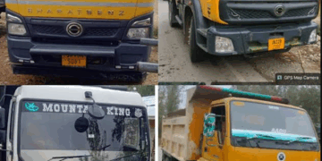 Four Vehicles Seized For Illegal Mining In Shopian: Police
