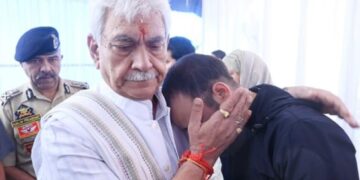 LG Sinha’s Unwavering Promise to Fallen Hero’s Family