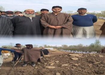 Farmers fence off newly constructed Pattan Bypass at multiple points, work halted