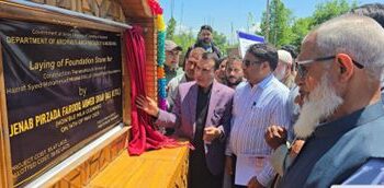 MLA Gulmarg Farooq Shah Launches Key Development Works, Vows Holistic Growth Across Constituency