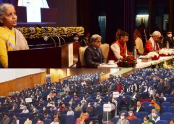 Fin Minister Sitharaman, LG Sinha handover credit sanction letters to 145 beneficiaries in a Mega Credit Outreach prog at Jammu