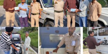 First Aid Kits provided to drivers at Doda; ARTO promotes Road Safety awareness