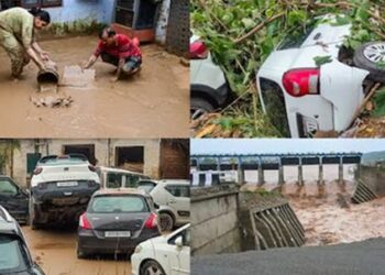 Flood Furry:  J&K Demonstrates Resilience Under LG Sinha, CM Omar
