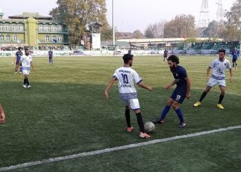 Khyber Milk Premier Football League :J&K Police XI defeated Downtown Hero’s FC ,Kashmir Avenger FC defeated J&K Bank XI 