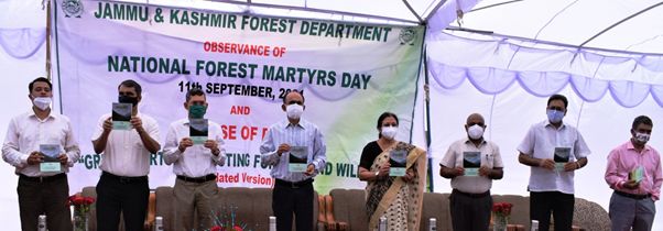 Forest Department observes “National Forest Martyr’s Day-2021”