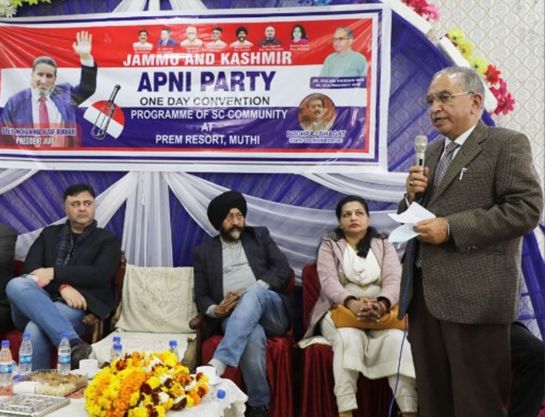 Restore statehood: JKAP’s G H Mir tells Centre