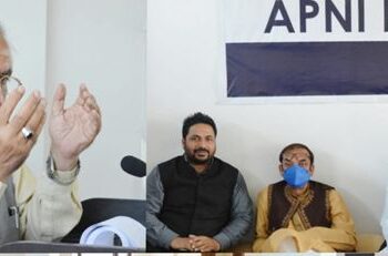 Contact Punjab Govt. for smooth supplies of fuel to JK, ensure adequate stocking of essentials: JKAP’s G H Mir tells JK Govt